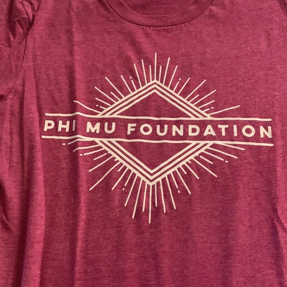 Phi Mu pink t-shirt - Picture 3 of 3